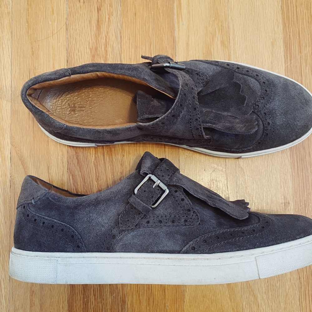 Grey suede sneakers - Frye brand